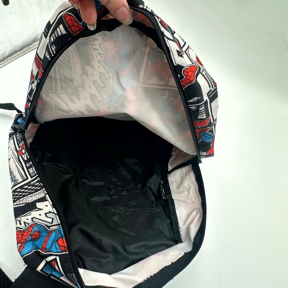 Marvel Spider‑Man Comic Backpack – Vibrant Panels – Great Condition - Picture 3 of 8